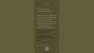 Thumbnail of Elastic Heart - Sia: Sped Up