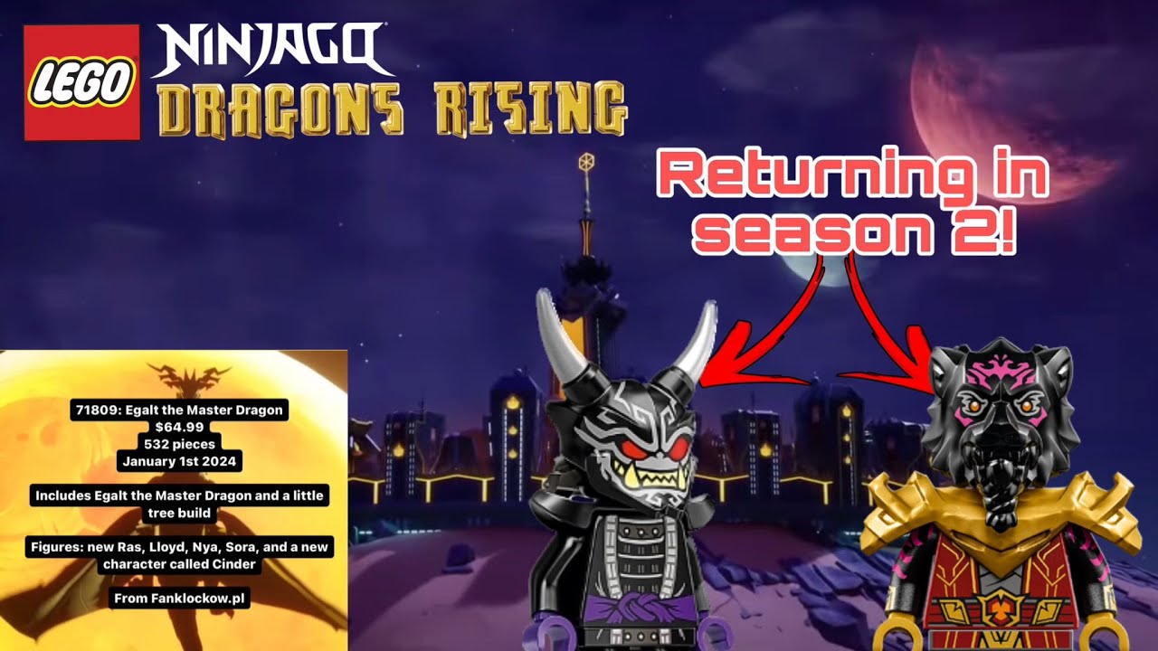 LEGO Ninjago 2024 Dragons Rising Season 2