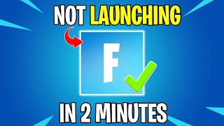 How To Fix Fortnite Not Launching On Pc (Under 2 Mins)