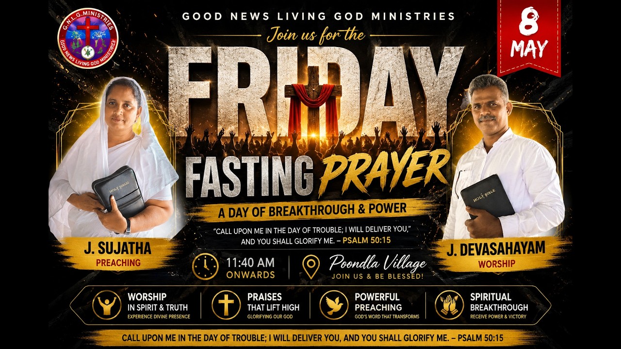 Join Our Friday Fasting Prayer | Good News Living God Ministries