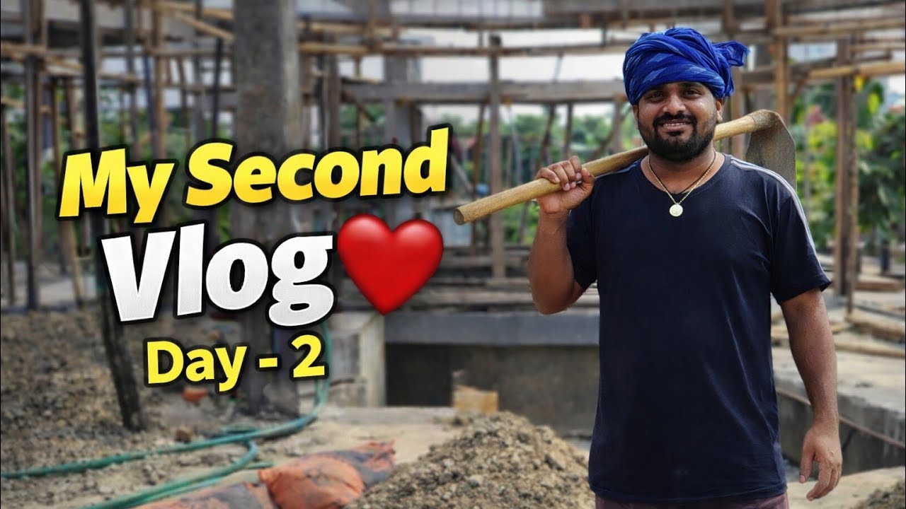 My Second Vlog Day 2 | Daily Life Vlog | Hard Work Reality - YouTube