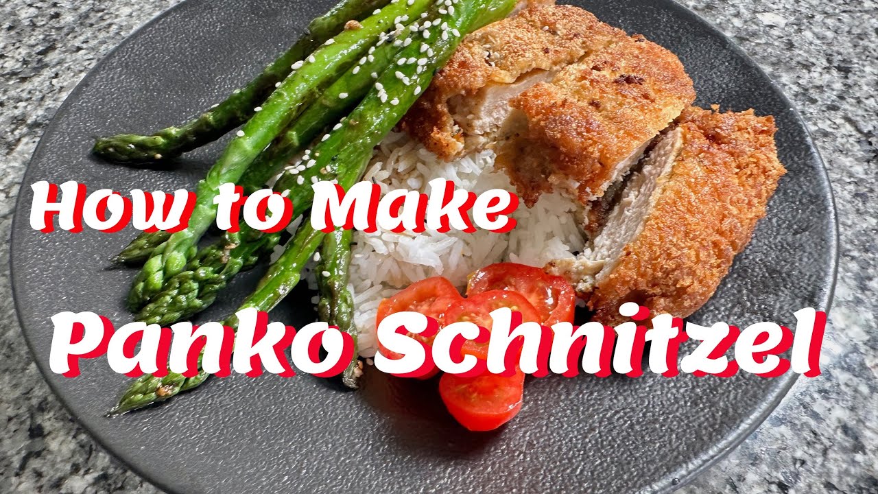 How to Make Panko Chicken Schnitzel YouTube