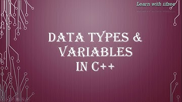 C++ Data Types in Urdu | PF007 | Types in C++ | Data types and variables | Data | Information |