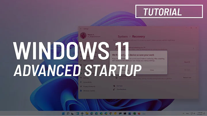 Windows 11: Five ways to open Advanced Startup options