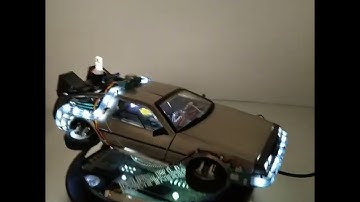 Back To The Future II Levitating DeLorean Time Machine