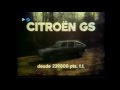 "Citroën GS y GSA" Anuncios antiguos (España)
