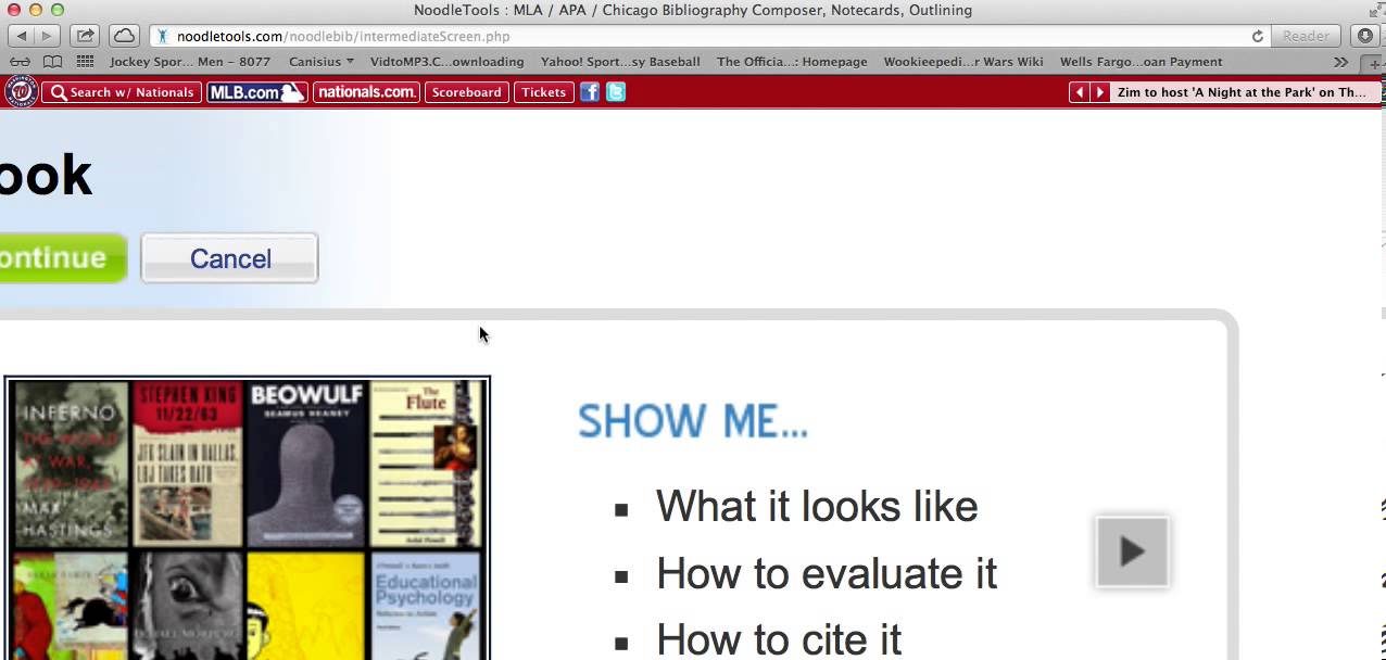 NoodleTools Presentation YouTube