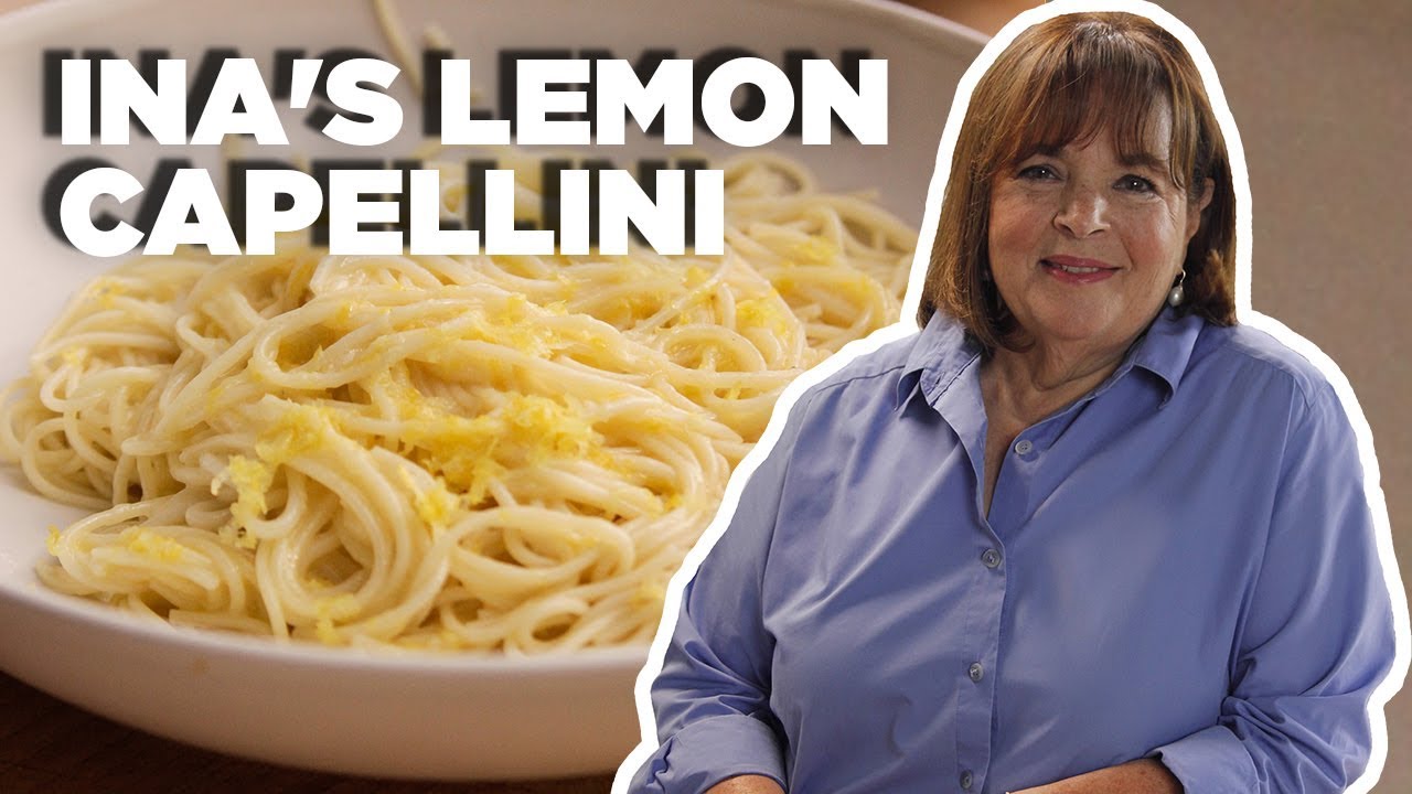 The Easiest Lemon Pasta Recipe with Ina Garten | Barefoot Contessa: Cook Like a Pro | Food Network