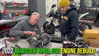 2022 KAWASAKI NINJA 650 ENGINE REBUILD!