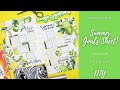 DIY | Summer Project Sheets | The Happy Planner