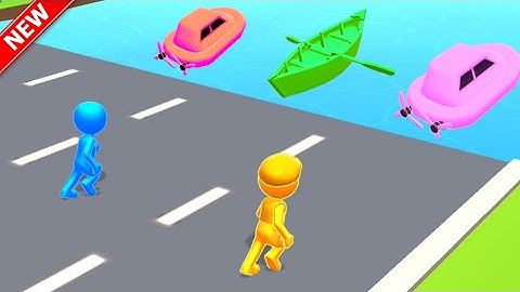 Shape Shifting 🏃🚗🚲🛵🚁 🛶🛥️ 🚂  All Levels New Update GamePlay Walkthrough Android,Ios (Level 190-191)