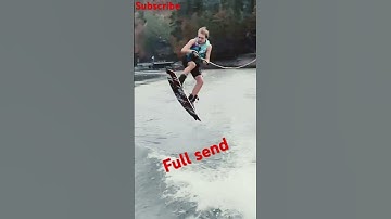 Wakeboarding full send #fullsend #wakeboarding