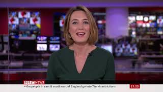 BBC News Closing with Lucy Hockings. Resimi