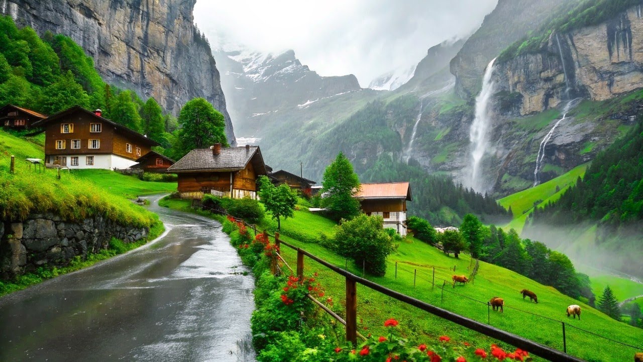 Switzerland’s Paradise on a Rainy Day: Heavenly Villages in the Swiss Alps