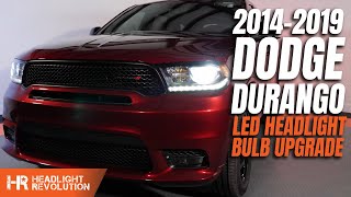 HR Tested: 64% Brighter LED Headlight Bulbs for 20142019 Dodge Durango