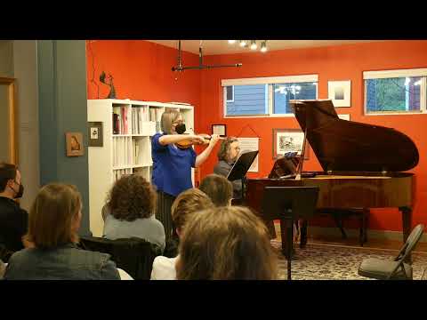 Suite Italienne | Igor Stravinsky | Casey Bozell (violin) and Stephen Lewis (piano)
