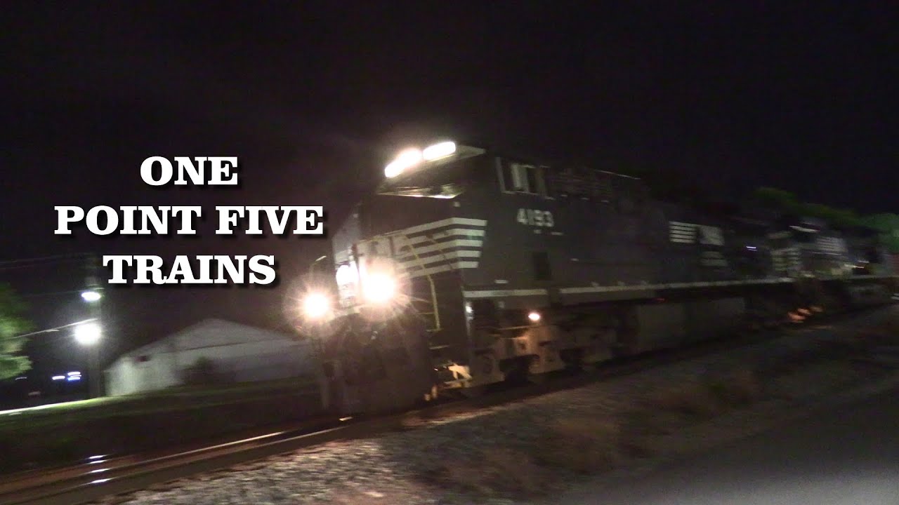 S05E043 One Point Five Trains #railway #railfan #trainspotting # ...