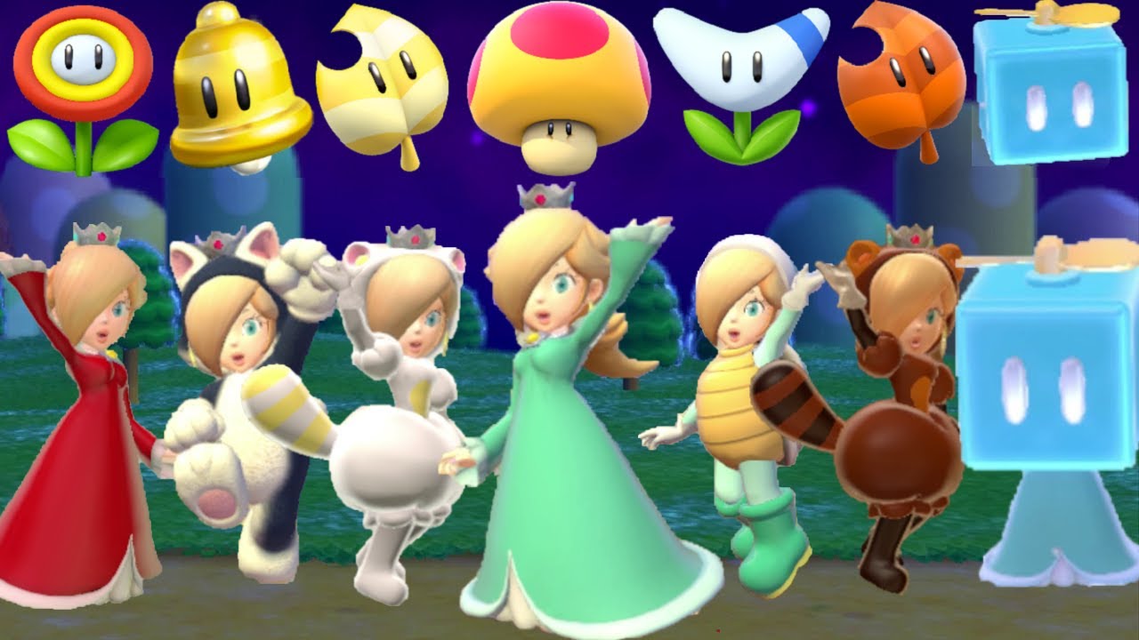 Super Mario 3D World All Rosalina Power Ups YouTube Super Mario 3D World All Rosalina Power Ups YouTube
