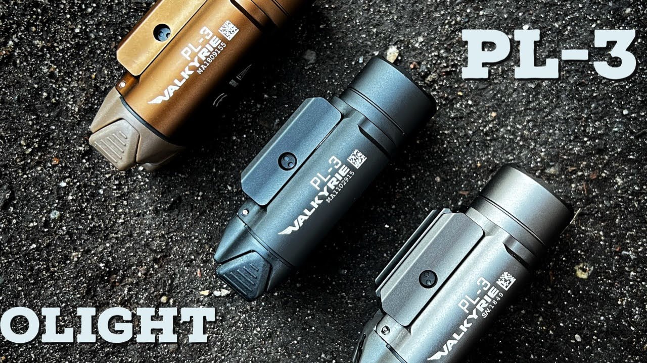 Olight PL-3 WML Overview! #blackfriday - YouTube