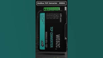 Wiman Modbus TCP Converter - WE62C #Wiman #WE62C #Modbus #SerialToEthernet #TCPConverter #iot #RS485