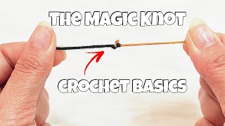 CROCHET BASICS: How to Join Yarn (Seamless) THE MAGIC KNOT