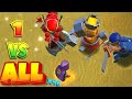 Death Match HEaD huNteR vs All Heroes!! "Clash Of Clans"