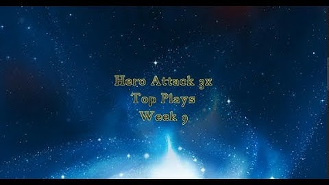 Starcraft 2: Hero Attack 3X: Top Plays of Week 9