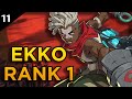 Ep11 meilleur ekko du monde  unranked to rank 1 ekko gameplay  replay