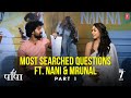 Nani &amp; Mrunal Thakur Answer The Web&#39;s Most Searched Questions | Hi Papa | Vyra Ents | T-Series