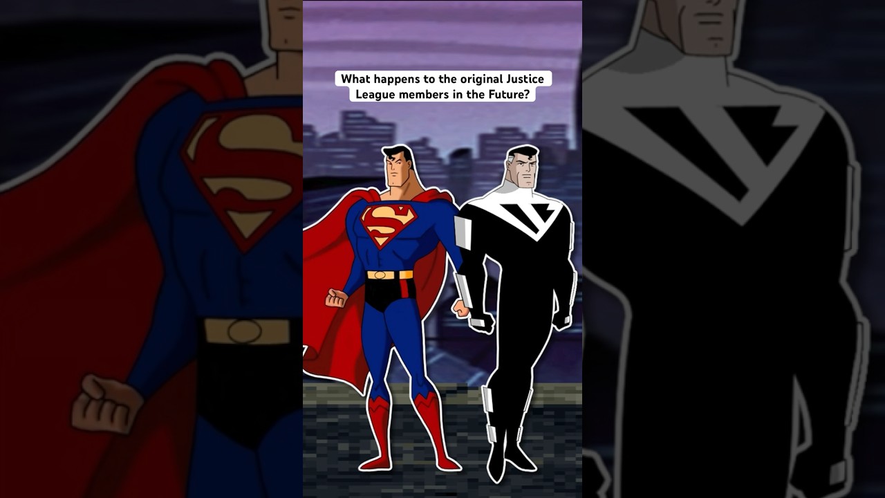 What happens to the Original Justice League members in the future?  #batman