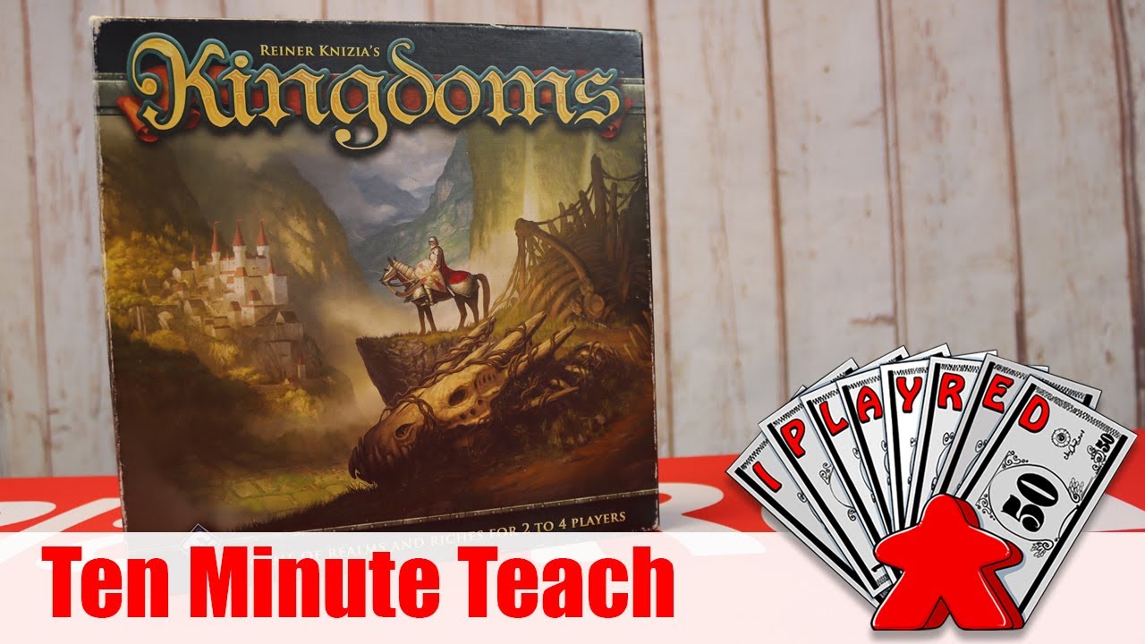 Kingdoms by Reiner Knizia - Ten Minute Teach