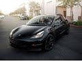 TESLA MODEL 3 CHROME DELETE WINDOW TINT AND  COATING