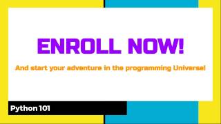 Information Python 101 ГUnlock programming skills promo News