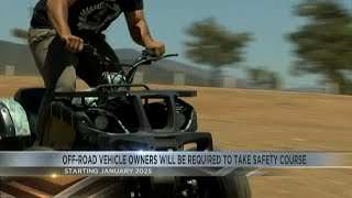 Arizona legislation requires safety course for off-highway vehicle registration