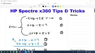 HP Spectre x360 15' Tips & Tricks