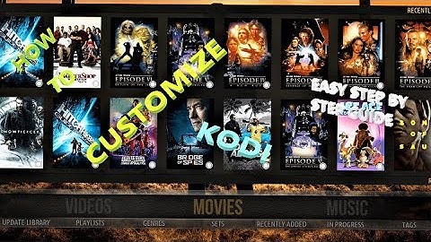 🔴Best Kodi 17.6/18.0 -Easiest way to make Kodi great again/customize kodi with no build!!🔴