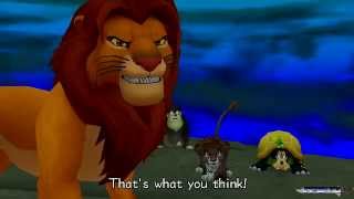 Kingdom Hearts Hd 2.5 Remix English - Kh2Fm - Part 16 - Pride Lands 1V - Boss Scar