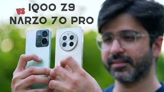 Realme Narzo 70 Pro vs iQOO Z9 CAMERA COMPARISON | Best Camera Phone under 20,000