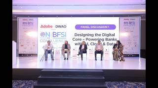 Panel Discussion 1: Designing the Digital Core – Powering Banks with AI, Cloud & Data at #3rdBFSI
