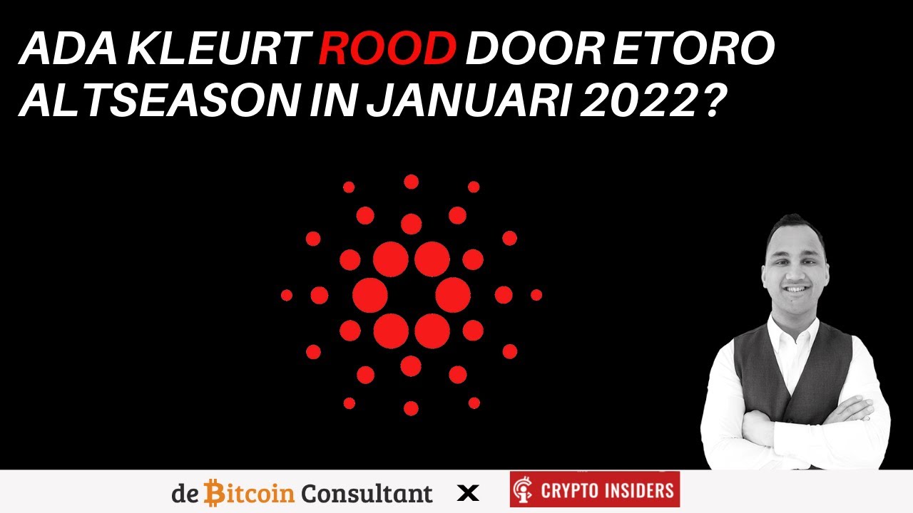🔻🔻ADA kleurt rood, komt diepere dip? | Bitcoin blockchain data bullish! |  Analyse ETH/DOGE/LTO