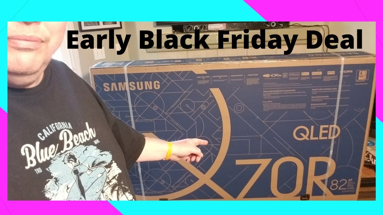 Samsung 82 Inch Q70R 4k Smart Tv | 44% Off Amazing Early Black Friday Deal - YouTube