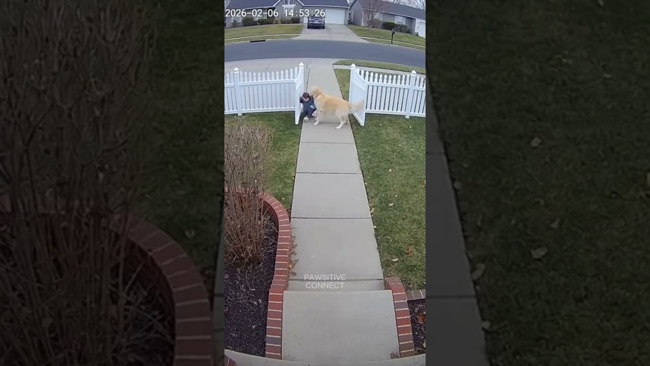 Dog Reads Danger Before It Happens - Saves Toddler From Road  