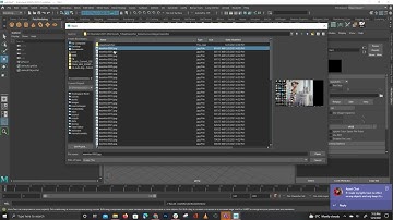 Loading in an animated texture into Maya