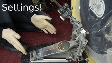 My Double Bass Pedal Settings!