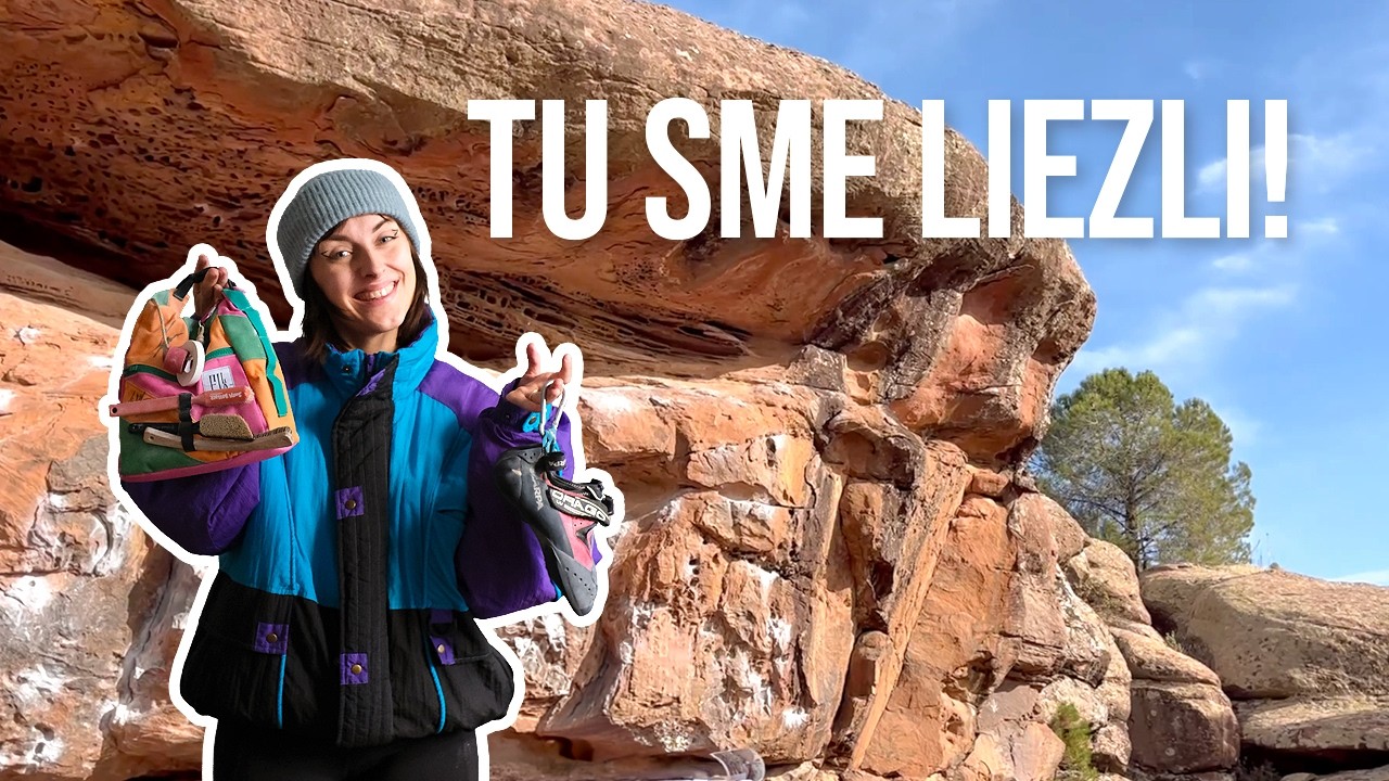 Aké je to liezť na skalách v Španielsku? | vanlife Španielsko