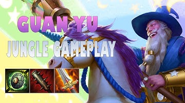 BEST GUAN YU SKIN BY FAR!!! - Guan Yu Jungle Gameplay (SMITE Conquest)