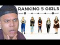 Ranking Girls By Attractiveness | 5 Guys vs 5 Girls