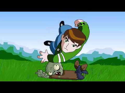 Ben 10 vs Plants vs Zombies Animated Parody