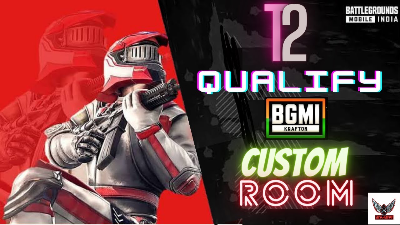PAID SCRIMS CUSTOM ROOM PLAY 🥰 bgmi custom rooms | EMSR gaming 