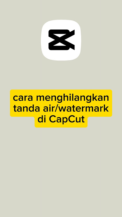 How to remove the CapCut watermark above #shorts #capcut #shortvideo
